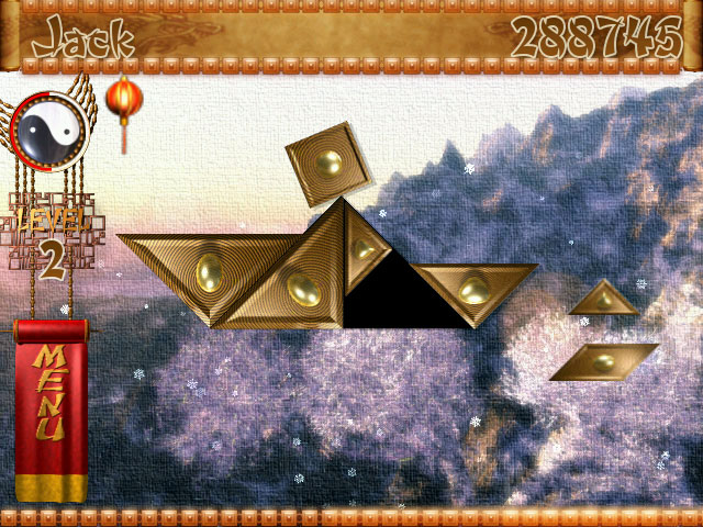 Temple of Tangram Game