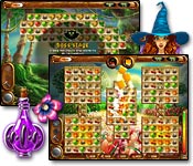 Collect elements, cast spells and defeat ferocious guardians to return life to a fairy-tale realm in this Match 3 adventure!