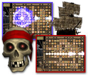 After being in a shipwreck, you find yourself onboard the legendary Flying Dutchman! Win your freedom in this fun Match 3 game!