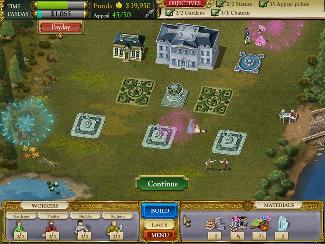 The Palace Builder Game