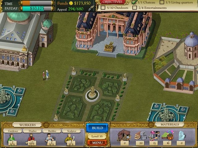The Palace Builder Game