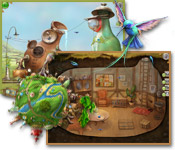When an asteroid hits the fragile world of Tiny Planet, it breaks into pieces! Save the population of Tiny Planet!