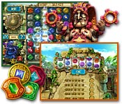 Match tokens to unlock incredible riches in The Treasures of Montezuma 3!  With 160 levels to beat, you could be in the jungle for months!