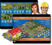 Construct a neighborhood with plenty of houses in order to earn loads of money. Work your way to the top of Townopolis!