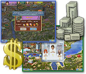 Purchase real estate in different cities, and make your company a fantastic success story in Trade Mania!