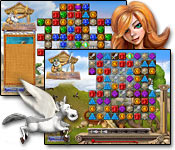 You are Theseus, the legendary hero, and it`s up to you to save the beautiful Ariadne from the evil Minotaur.