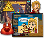 Jump back in time to play this Egyptian twist on action puzzles!