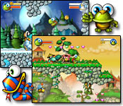 Help Turtix gather pieces of a shattered amulet and save baby turtles! Don't let this charming adventure pass you by!