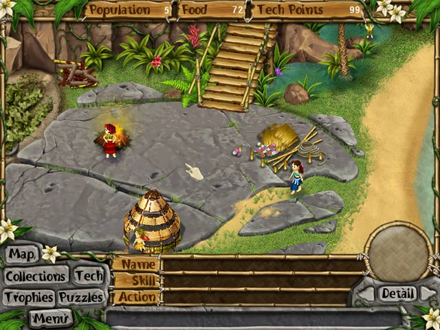 Virtual Villagers: The Tree of Life Game
