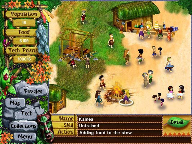 Virtual Villagers: The Lost Children Game