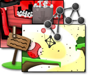 Drag and drop living, squirming, talking globs of goo to build structures, bridges, cannonballs, zeppelins, and giant tongues!