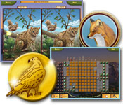 Collect the prestigious Animal World Expert Medallion by traveling around the world and solving puzzles in World Riddles: Animals!