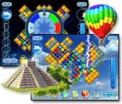 Ever dreamed of a voyage around the globe? Explore the most famous sights in the world with this spectacular Match-3 game.