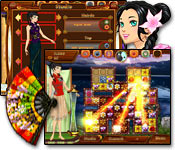 Help Hana become Japan`s next big fashion designer by creating fashion combos in this blooming match 3 puzzler.