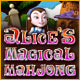 Alice's Magical Mahjong. Mahjong et objets cach�s en m�me temps.